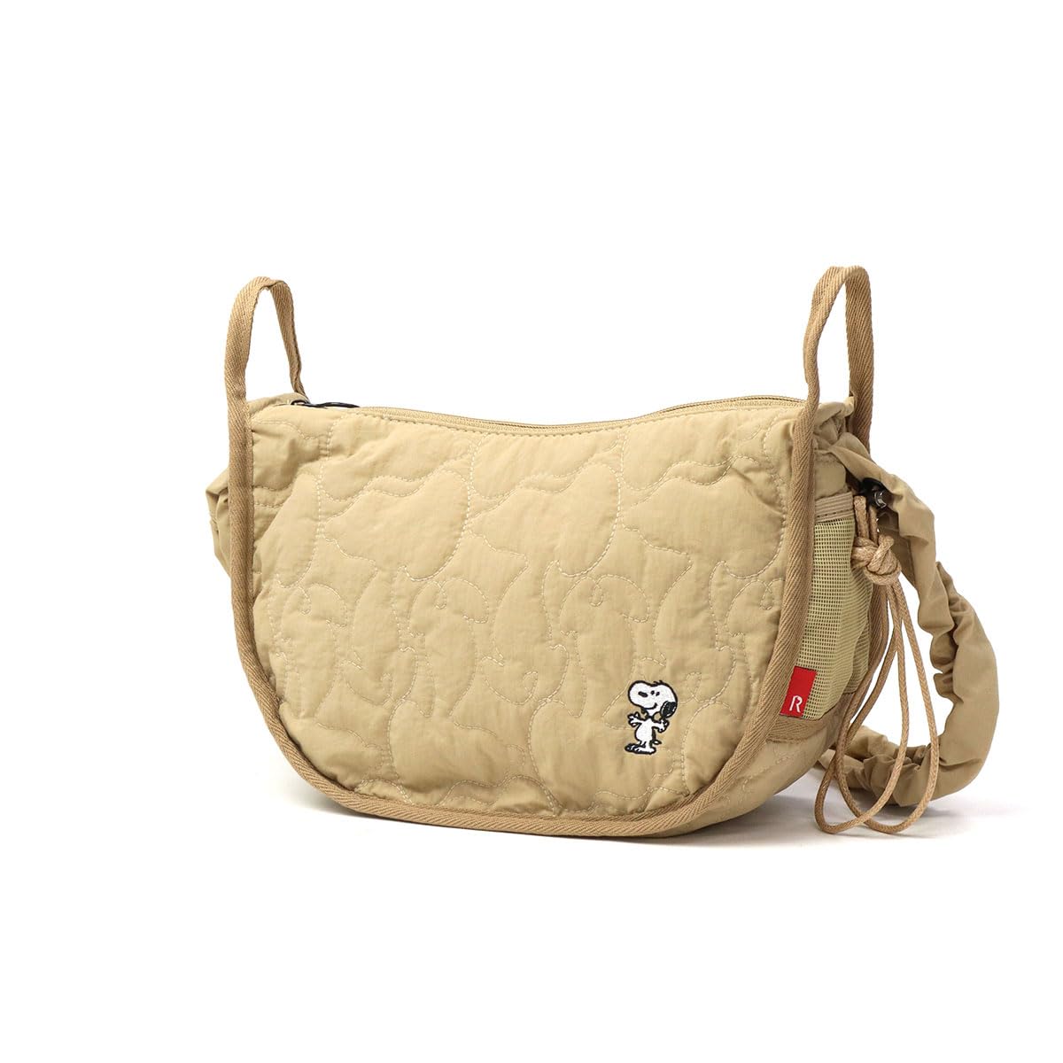 【スヌーピー】ハワイアンキルト　ショルダーバッグ　ボルドー 61zhPvCZDbL.jpg