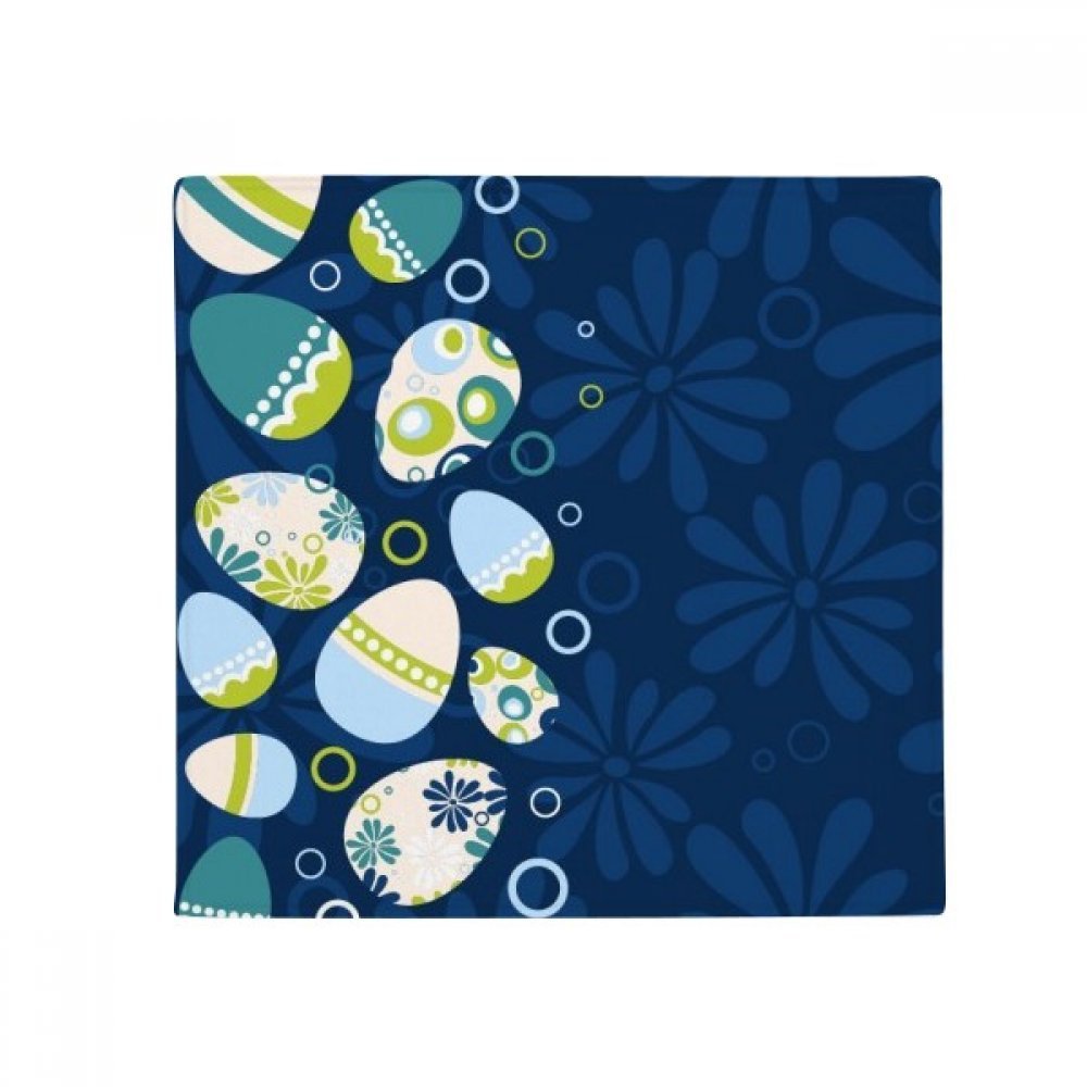 Tapis de sol Pâques multicolore rond 50cm anti-dérapant pour pièce humide