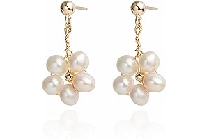 Sterling Silver Freshwater Pearl Earrings