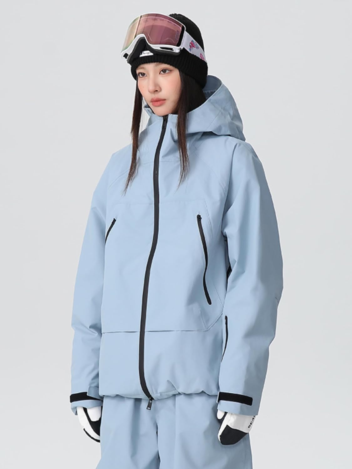 Insulated Snow Coat for Men Women Waterproof Hooded Snowboarding Jacket Outddoor Breathable Ski Jackets