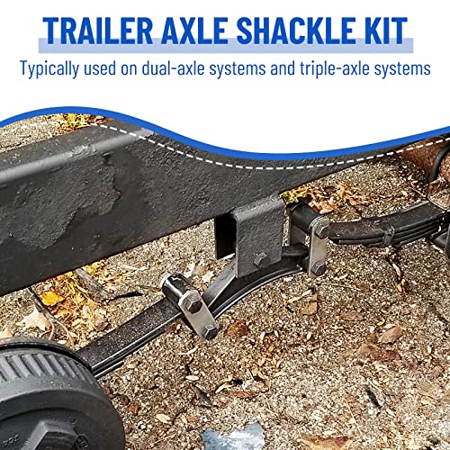 Image of 1 Pack Trailer Shackle Kit, 3-1 /8 inch Trailer Shackle Straps (312)