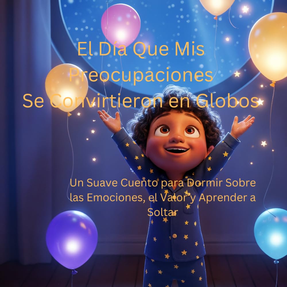 El Día Que Mis Preocupaciones Se Convirtieron en Globos: Un Suave Cuento para Dormir Sobre las Emociones, el Valor y Aprender a Soltar
