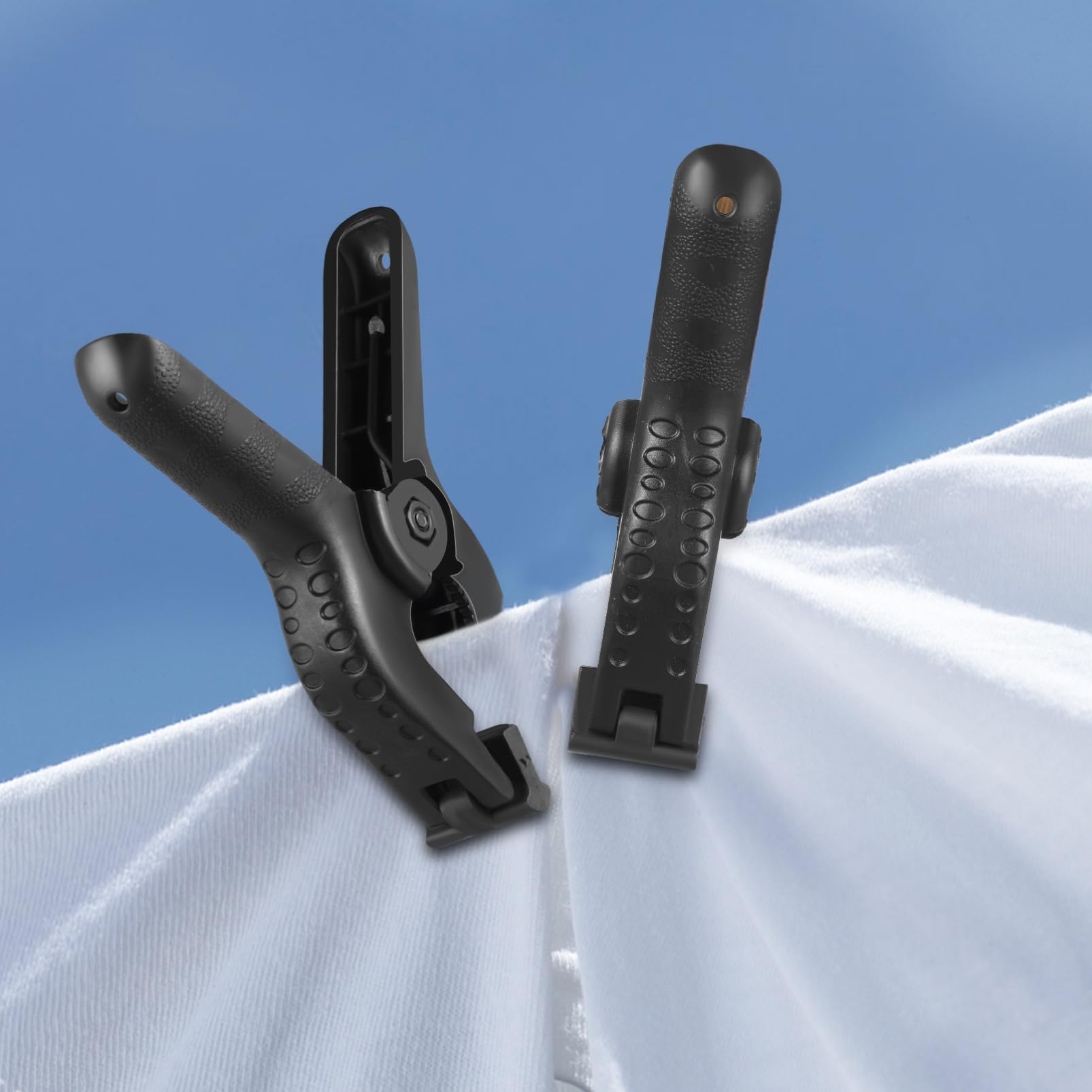 24 Abrazaderas de Resorte Grandes Abrazaderas para Cubiertas de Piscina Resistencia Elevada Uso Multipropósito para Exteriores y Hogar