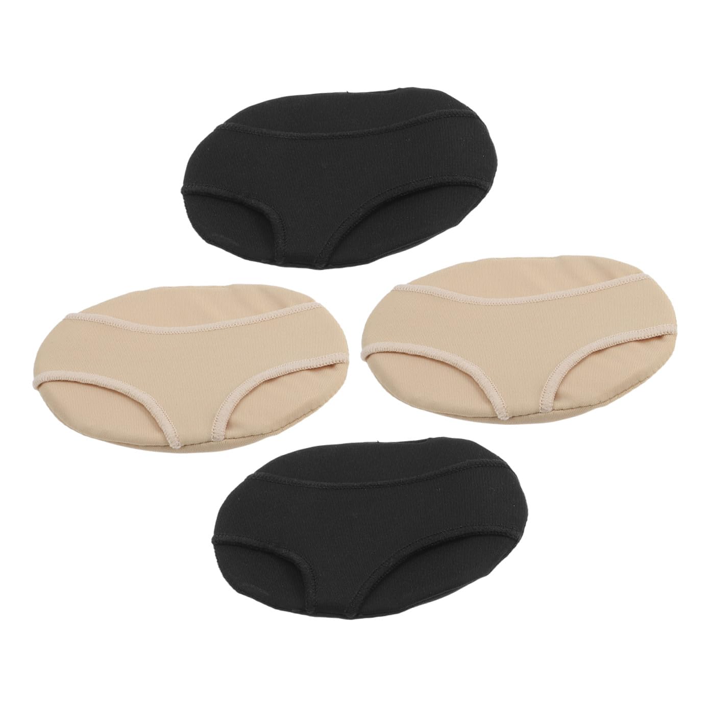 MAGICLULU 8 Paare Vorderfußpolster Vorfußpolster Hohe Fersenpolstereinsätze Fußpolster Für High Heels Absatzpolstereinsätze Damen Mittelfußpolster Für Männer Mann Zubehör Atmungsaktiv