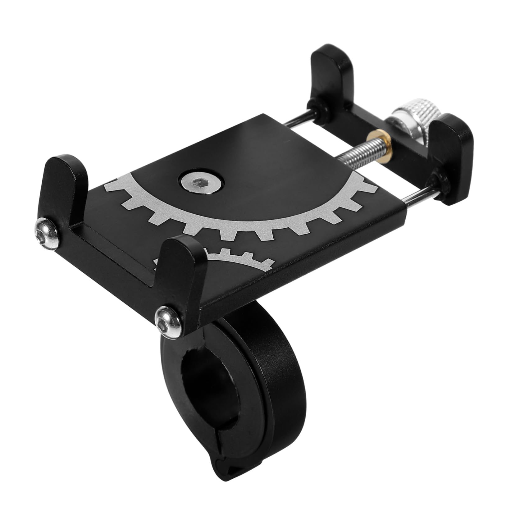Hemobllo 4pezzi Supporto Per Smartphone Da Bici Regolabile e Antivibrante Di Compatibile Con -bike Per Navigazione e Cicloturismo