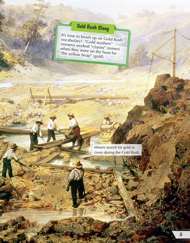 The Gold Rush - Social Studies Book for Kids - Great for School Projects and Book Reports (Social Studies: Informational Text) - Image 5