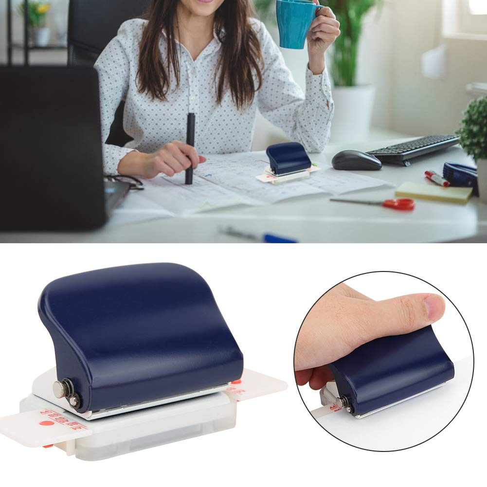 Fyearfly 3 gaats ponsmachine, papierperforator, 3 gaats stanser, 5 vellen capaciteit, draagbaar doe het zelf gereedschap voor B5, A5, A6, A7, A4