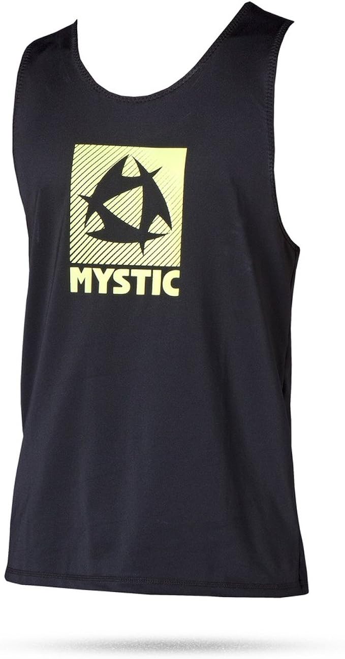 Amazon Co Jp Mystic ミスティック Star Quickdry Tanktop ブランドロゴ タンクトップ 吸汗速乾シャツ メンズ マリンスポーツウェア ラッシュガード Black Xxl スポーツ アウトドア