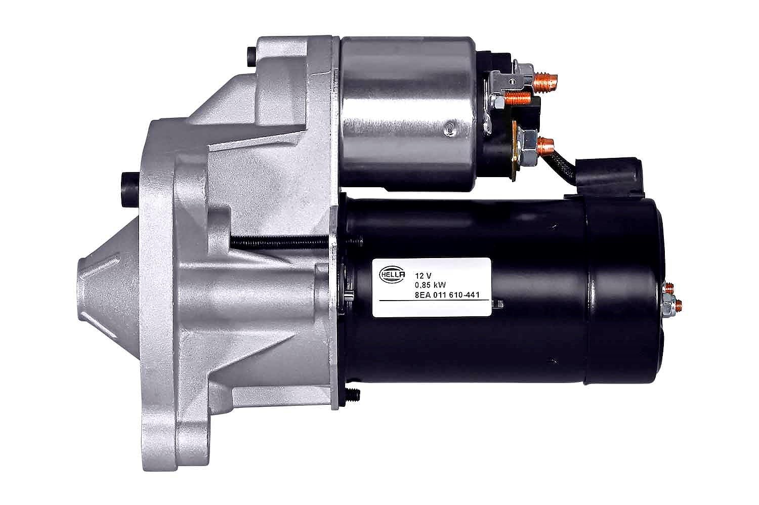 HELLA 8EA 011 610-441 Motorino d'avviamento, 12V, 0.90KW