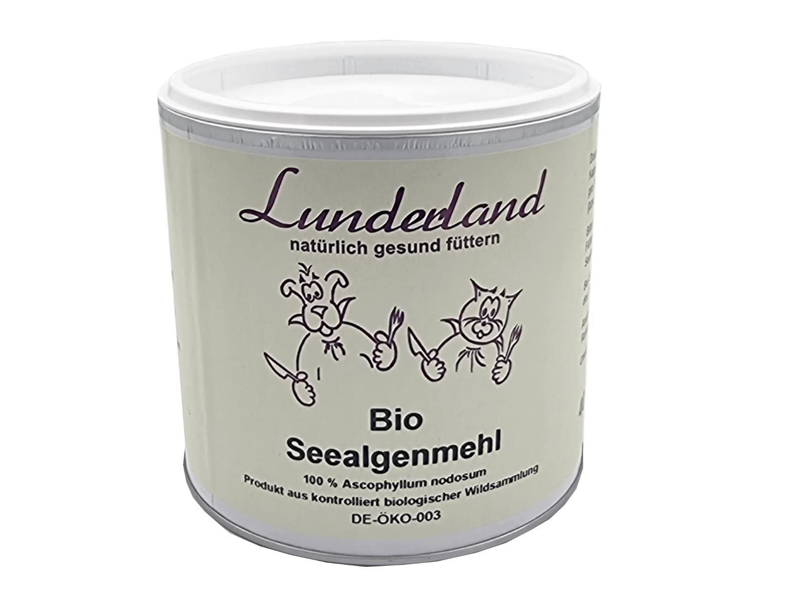 Lunderland Bio Seealgenmehl – 400 g, granuliert