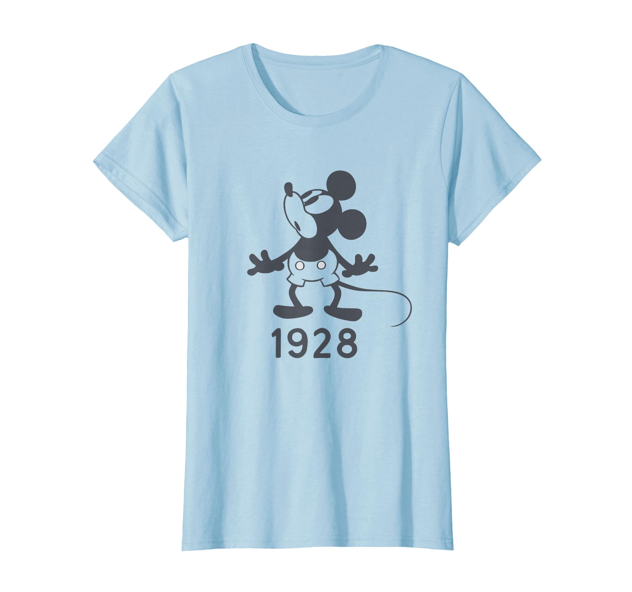 Amazon | ディズニー レトロ ミッキーマウス 1928 Tシャツ | Tシャツ