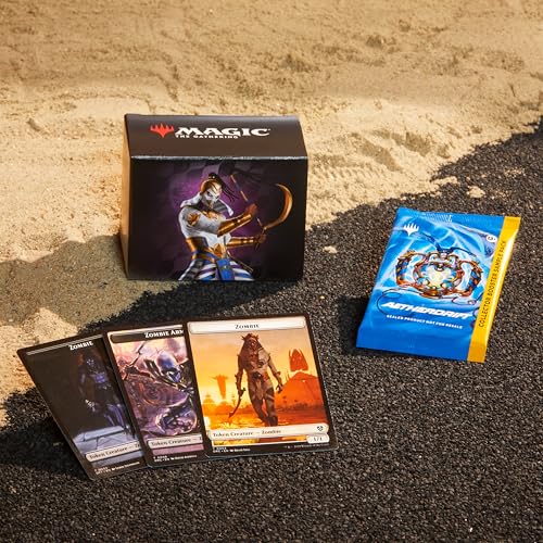 Image of Magic: The Gathering Aetherdrift Commander Deck - Eternal Might (100-Card Deck, 2-Card Collector Booster Sample Pack + Accessories)