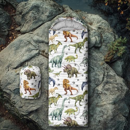 Image of QOOMO Camping Sleeping Bags,3 Season Warm & Cool Weather,Lightweight,Waterproof Sleeping Bags for Adults & Kids,Traveling,and Outdoors,Camping Gear Equipment