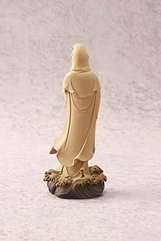 Amazon｜台華窯(TAI HWA) 立持経観音（じきょうかんのん）磁器製仏像