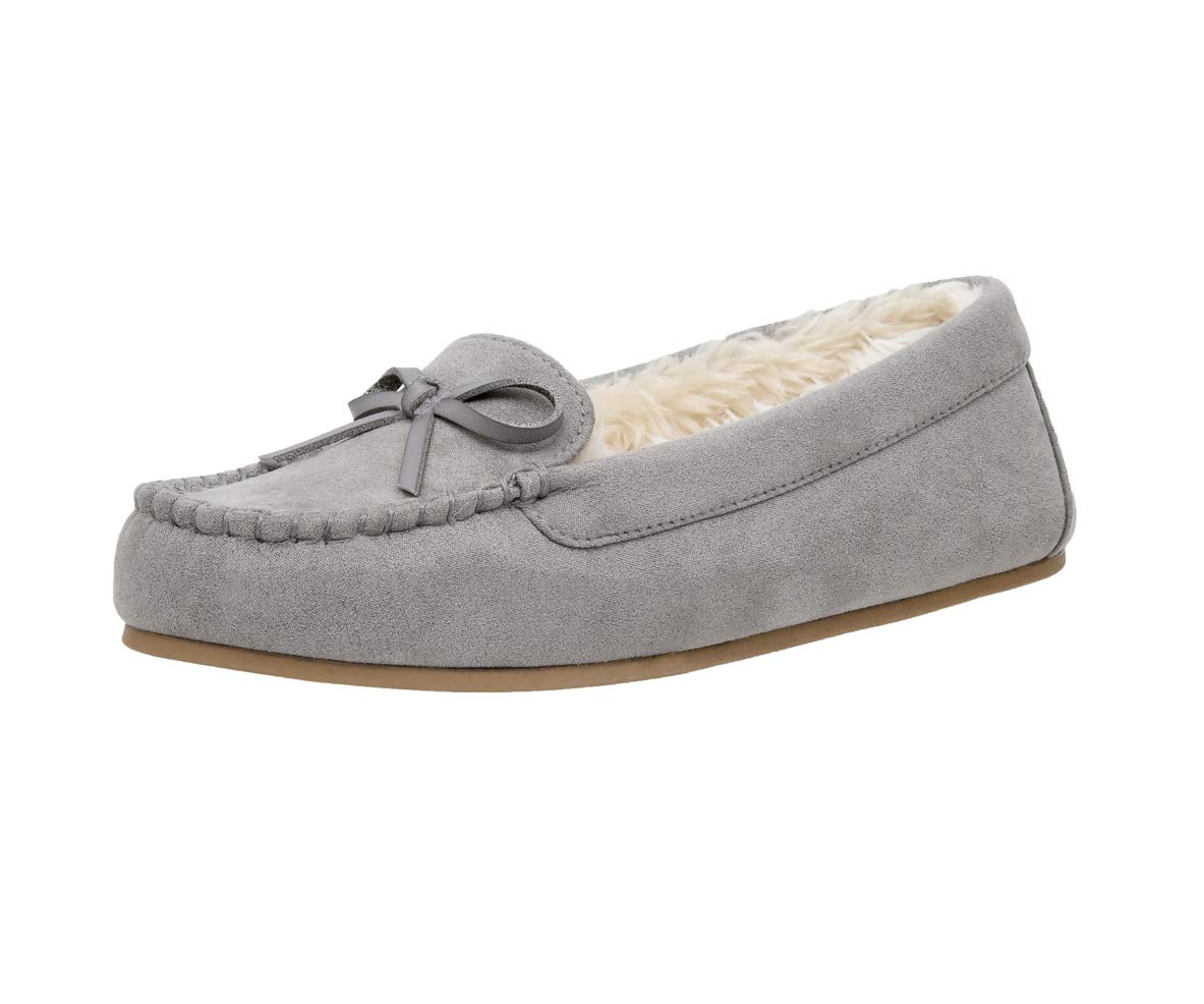 CUSHIONAIREWomen's Sabina Moccasin Slipper +Memory Foam