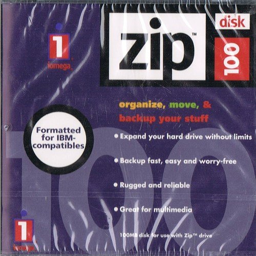 Zip 100 Disk IBM-kompatible Schwarz