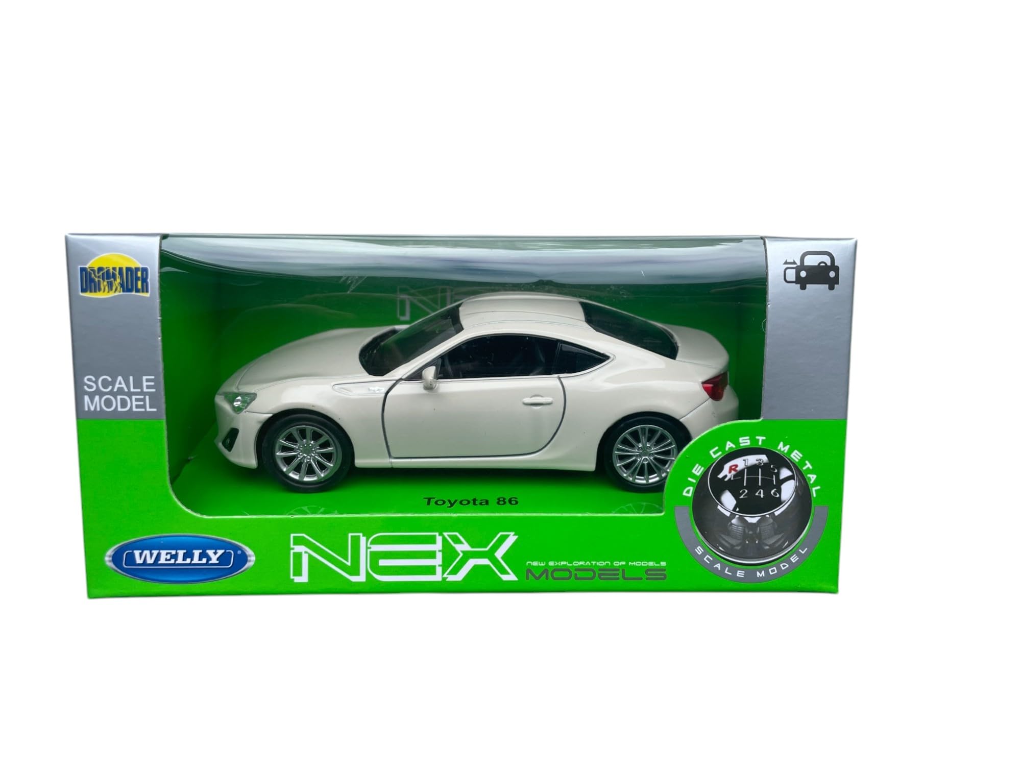Toyota GT 86 EBBRO 1:43 – Rouge, En Boîte Vitrine (neuve)