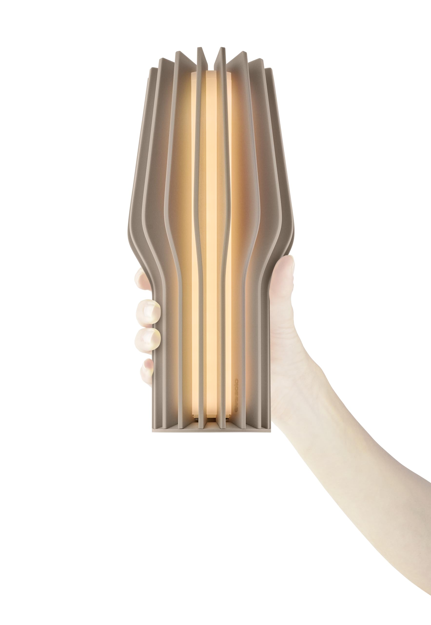 EVA SOLO Radiant - Lampade a LED da 25 cm, colore beige perlato