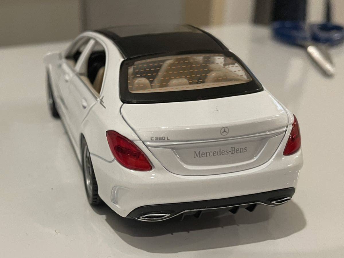 Amazon | ミニカー ベンツ w205 cクラス ホワイト | ミニカー・ダイ