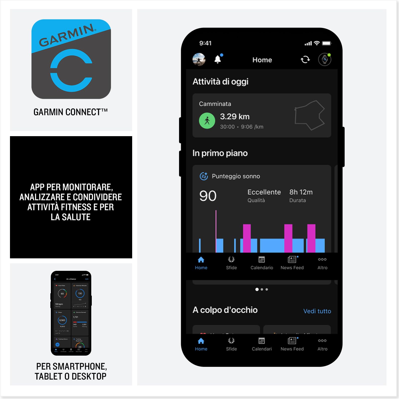 Garmin Forerunner 70, Smartwatch per la corsa, 43mm, GPS multi-band, Display AMOLED, HRV Status, Funzioni di Allenamento Avanzate, Coach, Autonomia fino a 13 giorni (Whitestone)