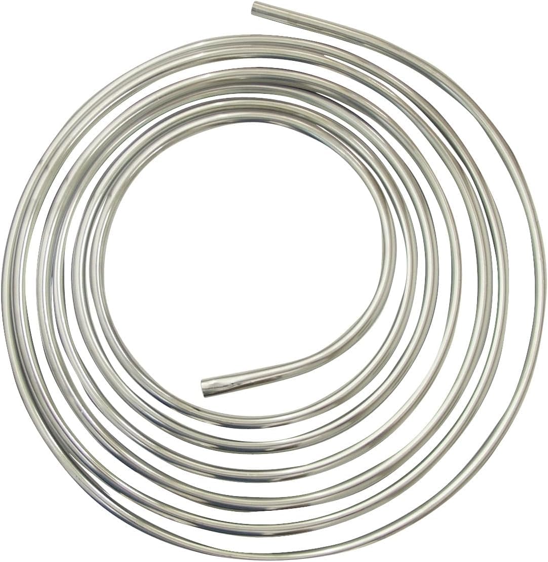 Sanicomfort Chrome-Plated Chrome Plated Copper Pipe (5M Ring) (8Mm)