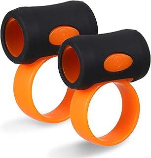 HUIOP Drumsticks Accessories, 2Pcs Drumstick Control Clip Finger Ring Auxiliary Drumsticks Grips Anti Slip Drumsticks Accessories for Drummer Beginner