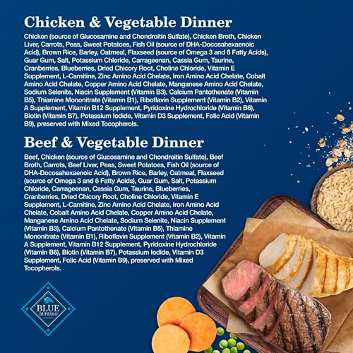Image of Blue Buffalo Homestyle Recipe Variety Pack Wet Dog Food, 12.5 oz, 6 ct
