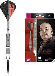 Target Darts Phil Taylor Power 9-Five Gen 7 95% Tungsten Swiss Point Steel Tip Darts Set