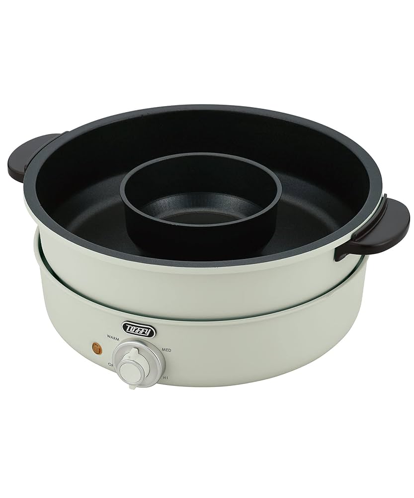新品 T-offy 電気グリル鍋 K-HP2-AW Toffy 電気グリル鍋 ｜ Toffy公式オンラインショップ
