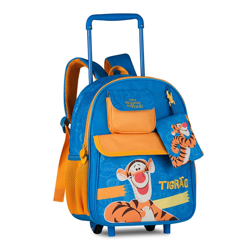 Mochila Carrinho Escolar Infantil Tigrão