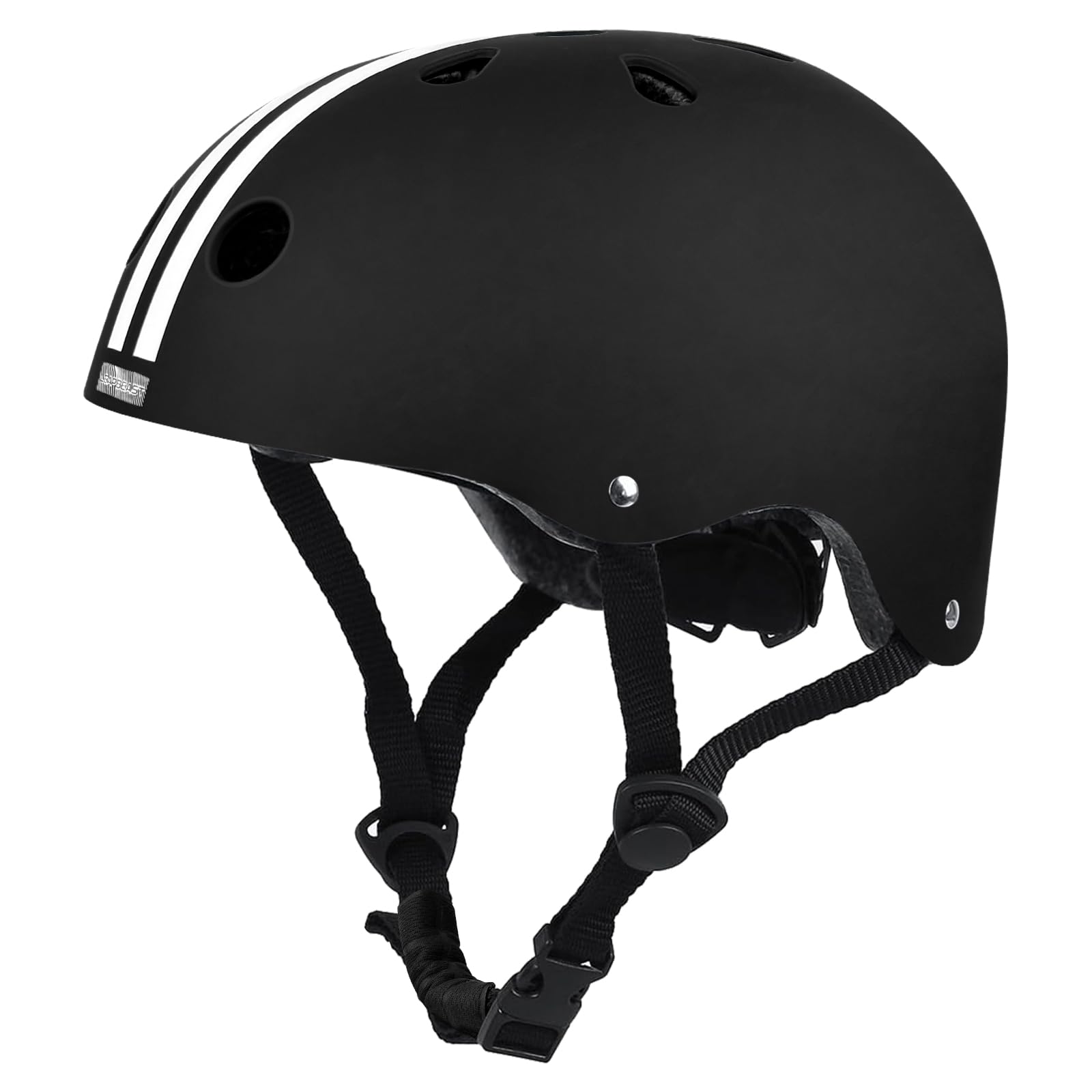 LeapBeast Skaterhelm Fahrradhelm, Belüftung | Sicherheit | leicht | Skateboarding Helm für Fahrrad Skateboard Scooter BMX Kind Erwachsene