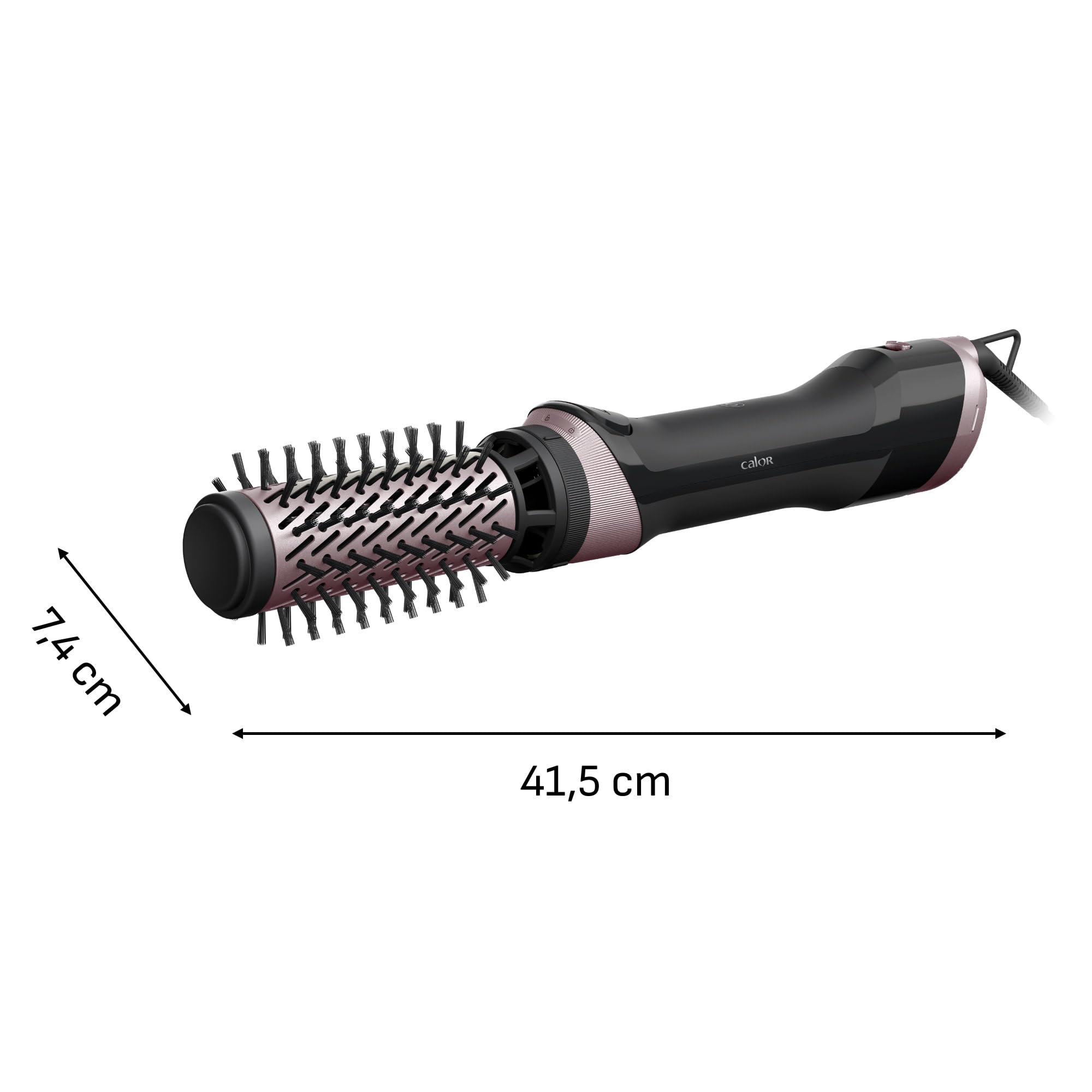 Calor Brush Activ, Brosse soufflante rotative, Brushing 1 000 W, Ergonomique, 2 brosses rotatives en céramique, UB9535C0
