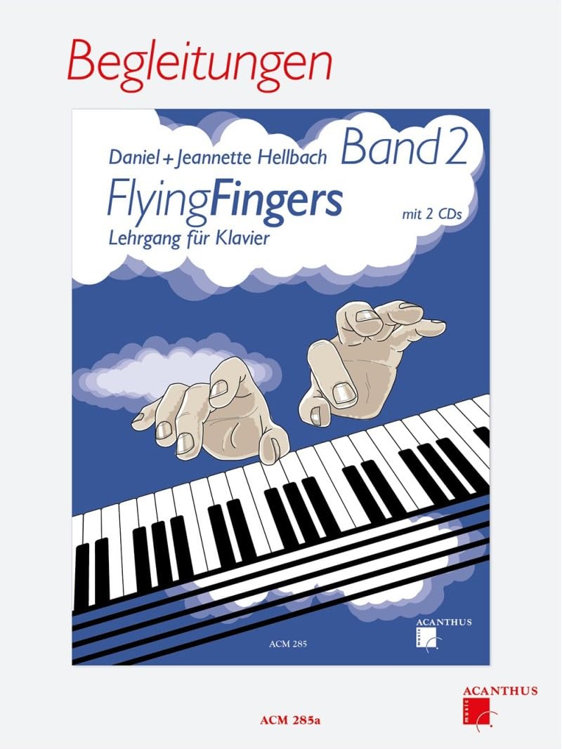 Hellbach, Flying Fingers 2 Piano School + Accompaniments - Image 3