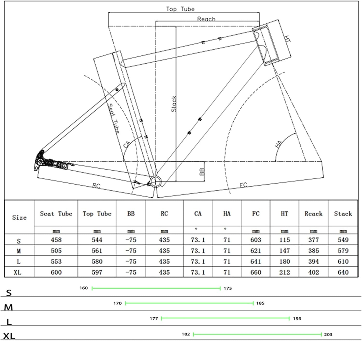 700C Gravel Road Bike Frameset 46cm 51cm 55cm 60cm Aluminum Alloy Off-Road Frame Disc Brake F12*100MM R12*142mm Thru-Axle Frame with Carbon Fiber Fork BSA BB68mm(Black,46cm)