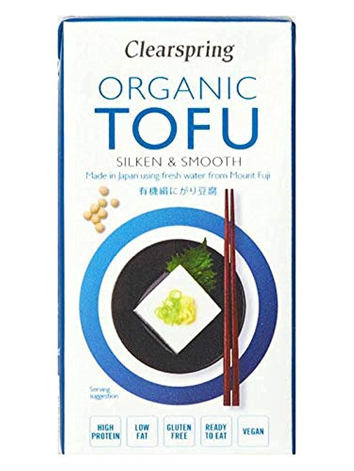 Organic Soft & Silken Tofu 300g (Clearspring)