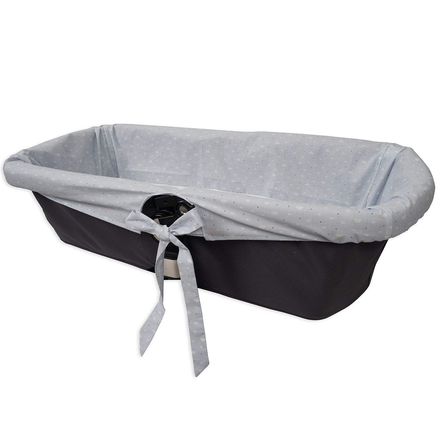 Babyline Cloud Celeste – osłona na wózek dziecięcy, 90 x 40 cm, błękitna