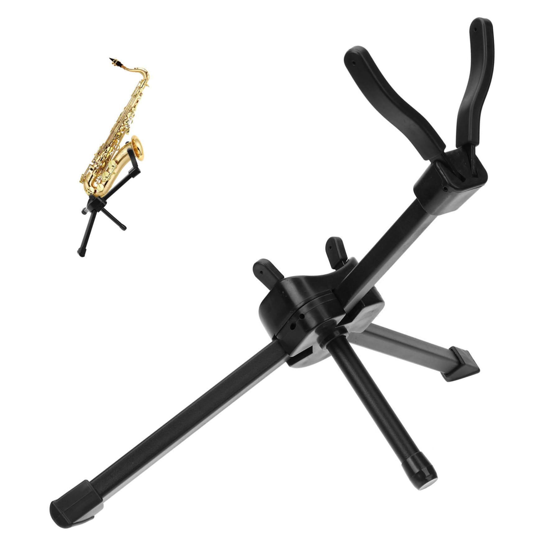 CIMAXIC Saxophone Bracket Saxophone Holder Stand Saxophone Rack Saxophone Supplies Folding Saxophone Stand