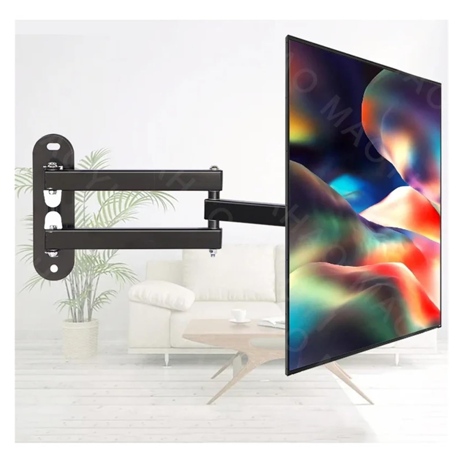 For Camper Pieghevole for Interni TV Gancio Supporto for Monitor Da 14-26 Pollici for Auto Camper Ascensore A Soffitto Cucina Regolabile Sala Da Pranzo Porta TV Sostituisci