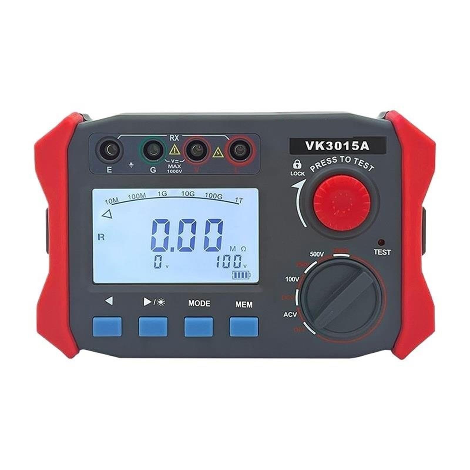 VK3015A Cyfrowy tester rezystancji izolacji 1KV Megaomomierz 1000 V z cyfrowym miernikiem izolacji