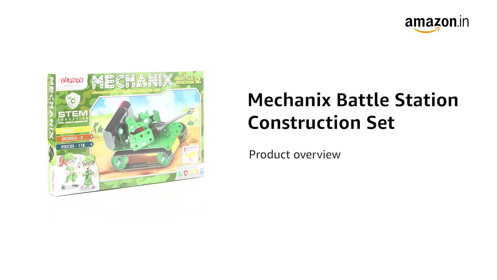 Mechanix Battle Station,Construction Set,War Themed Building