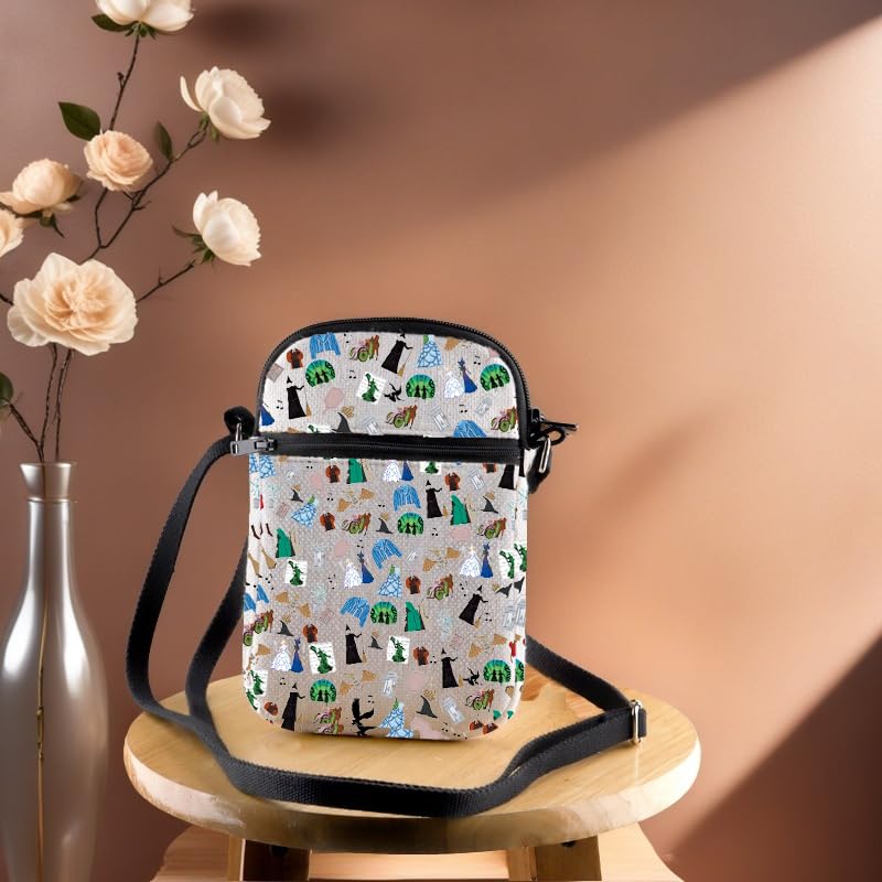 JYTAPP Musical Crossbody Bag Witch Villains Fans Merchandise Witch Crossbody Purse Witch Musical Gift2