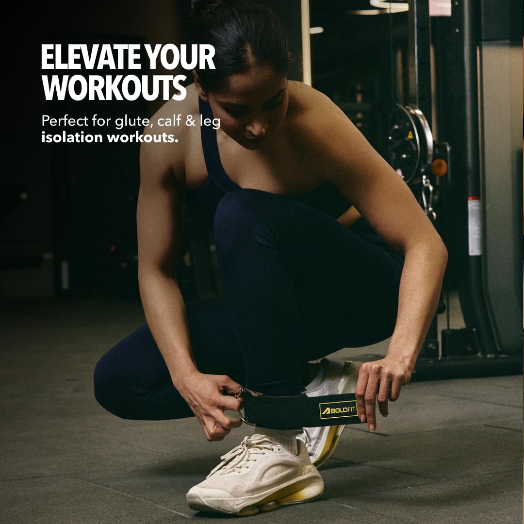Boldfit Ankle Straps - Gym Workout Support -3