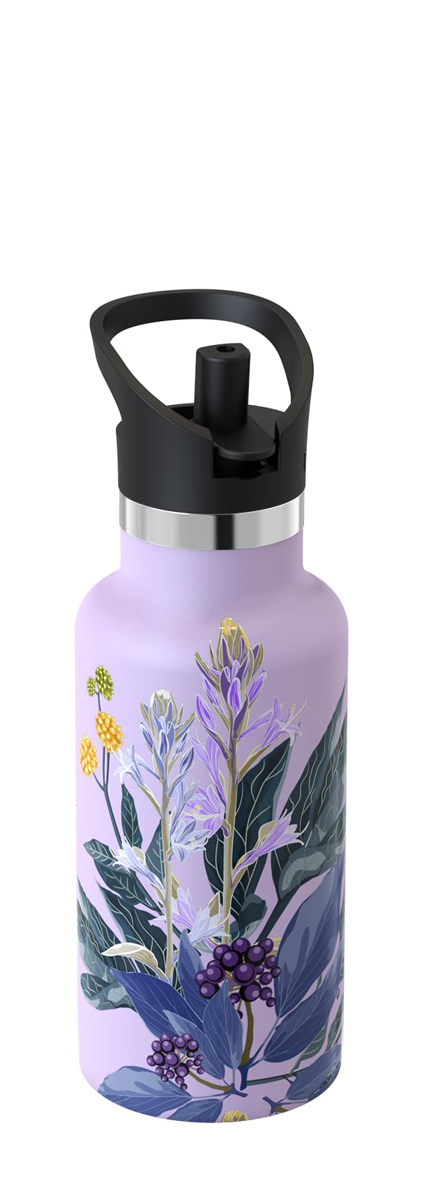 Super Sparrow Borraccia Termica, Acciaio Inox Bottiglia Termica - 350ml, 500ml, 750ml, 1L - Senza BPA Borracce, Borraccia Bambini per Scuola, Sport, Campeggio, Yoga, Palestra, Ciclismo