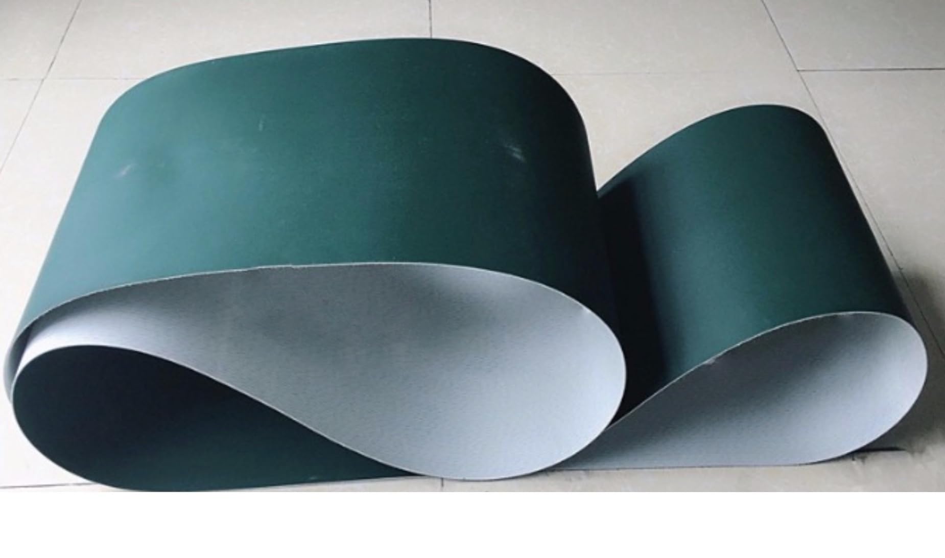correa distribución Para 1150x100x2mm Cinta Transportadora De PU Verde Cinta De Calidad Alimentaria