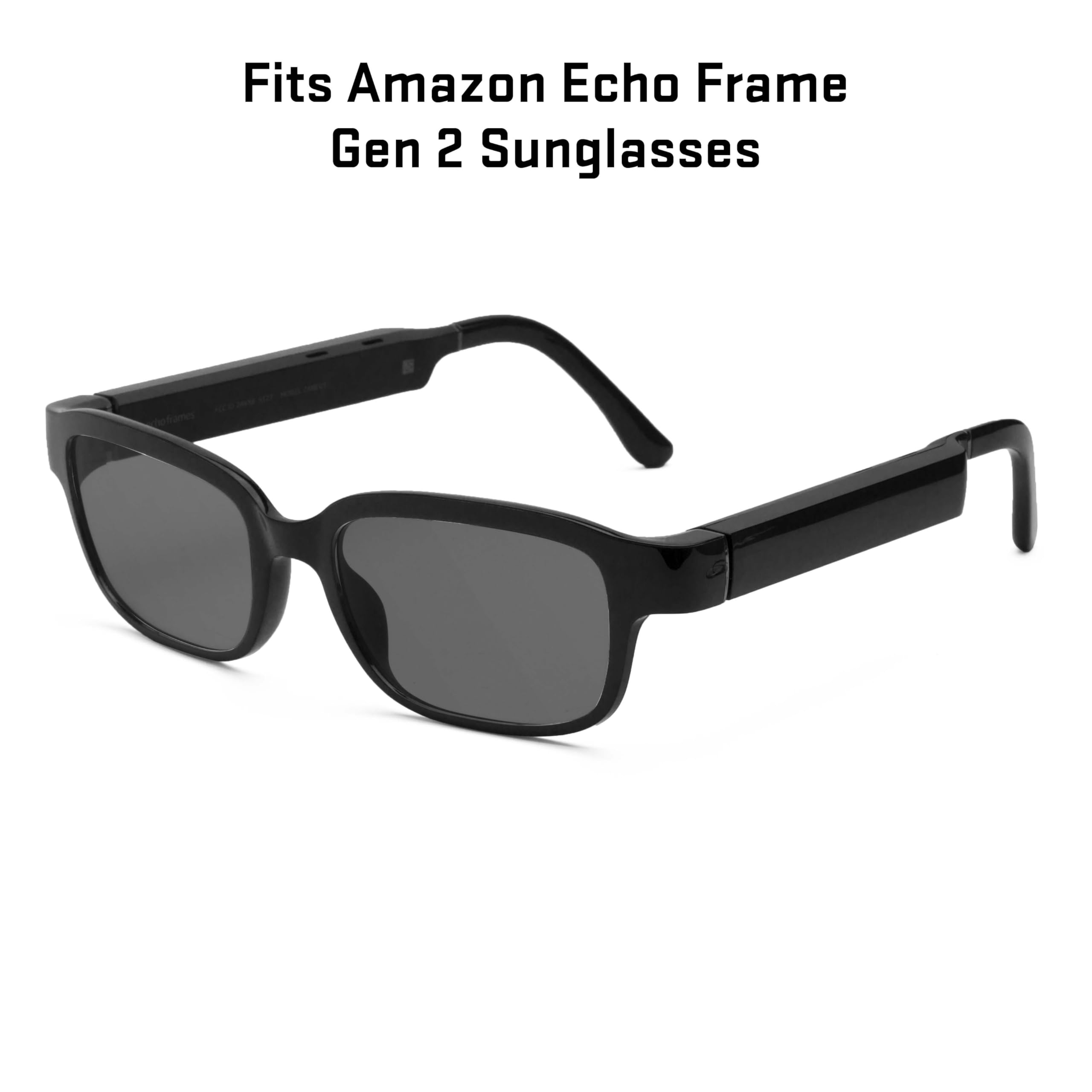 Revant Replacement Lenses Compatible With Amazon Echo Frame Gen 2, Non-Polarized, Crystal Clear