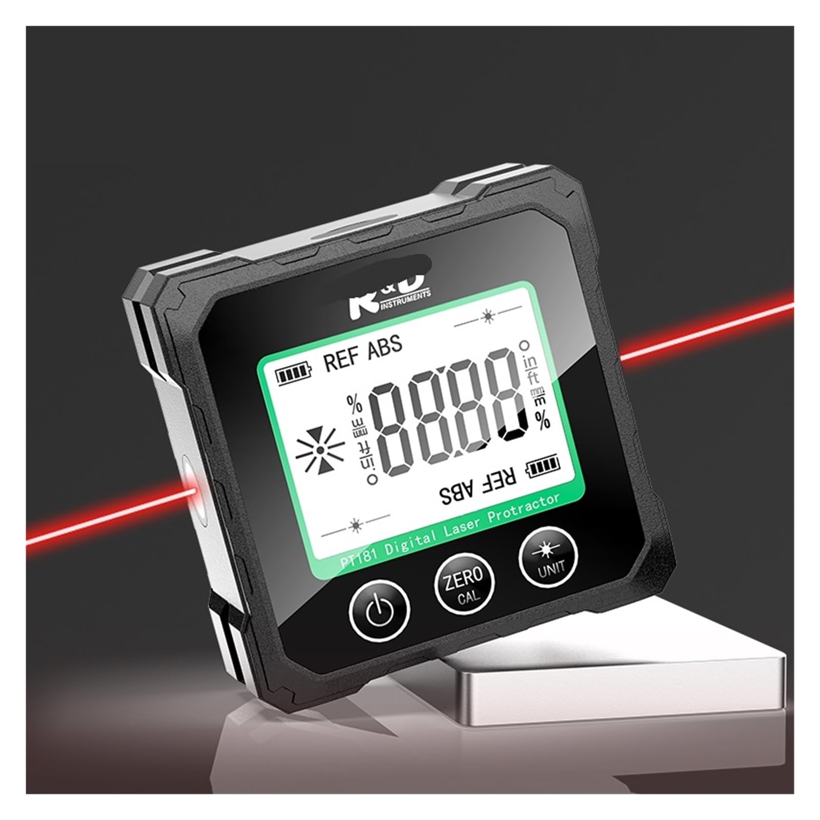 Inclinómetro Digital PT181, transportador de ángulo Digital LCD, nivel electrónico, caja de nivel magnético, medidor de ángulo