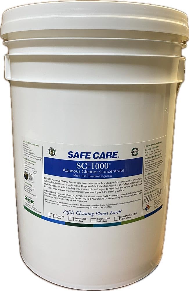 SC-1000 Biobased Cleaner - 5 Gallon Concentrate
