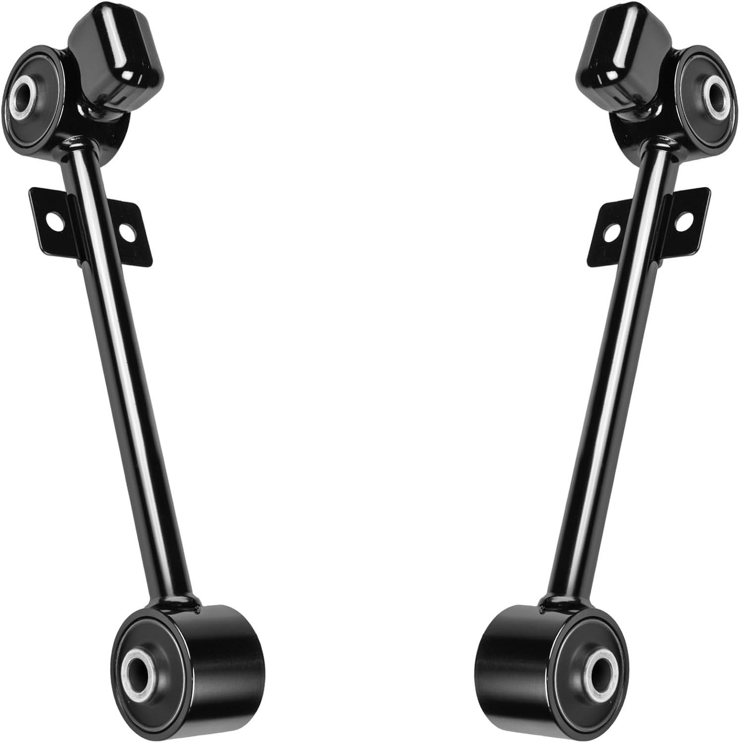 AUQDD 2Pc K660903 Rear Upper Control Arm Compatible With 1997-2003 In-finiti QX4 /1997-2004 Ni-ssan Pathfinder Professional Suspension (Trailing Arm # 551201W200 905-802 2607358)