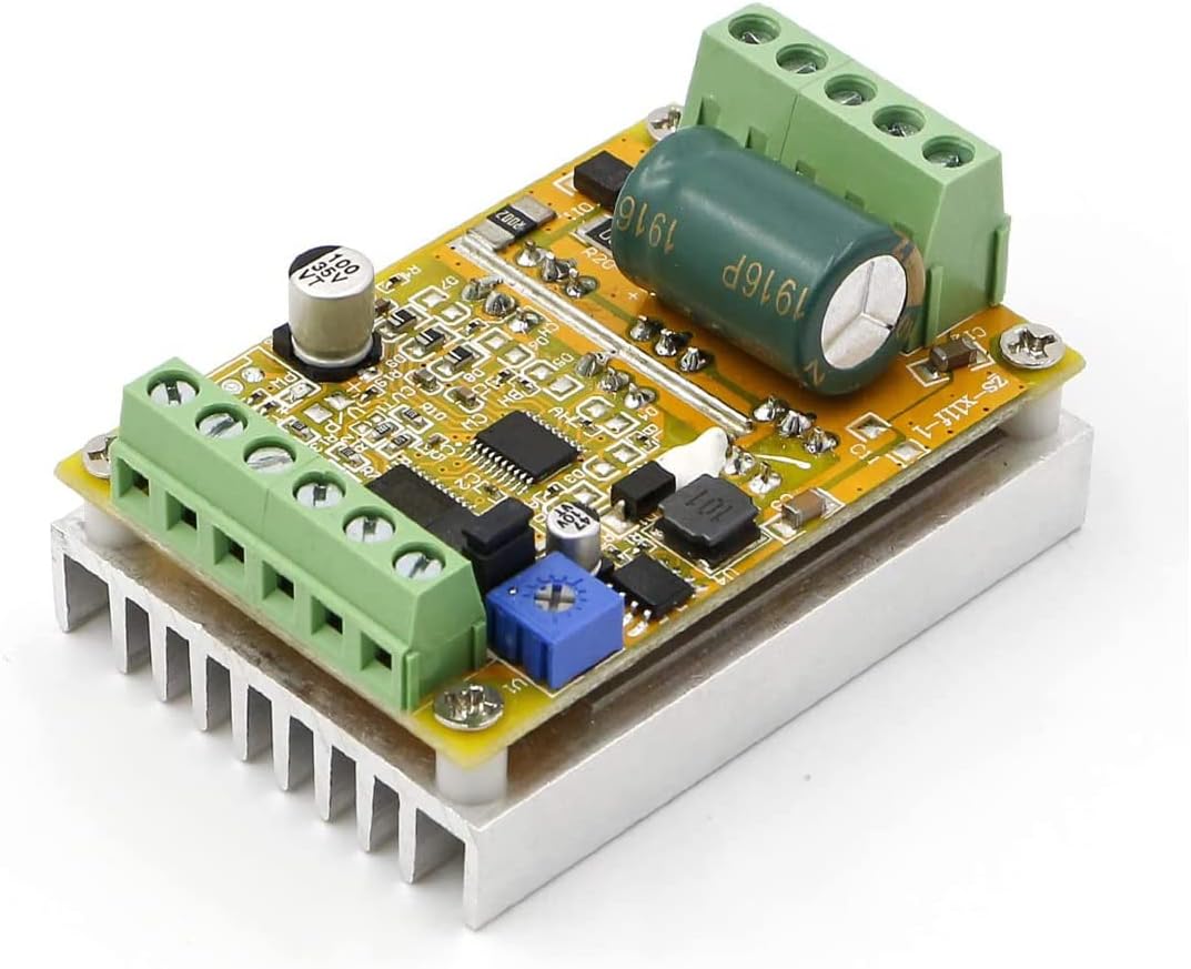 Hailege 380W PWM DC Brushless Electric Motor Speed Controller with Hall-Less 6.5-50V