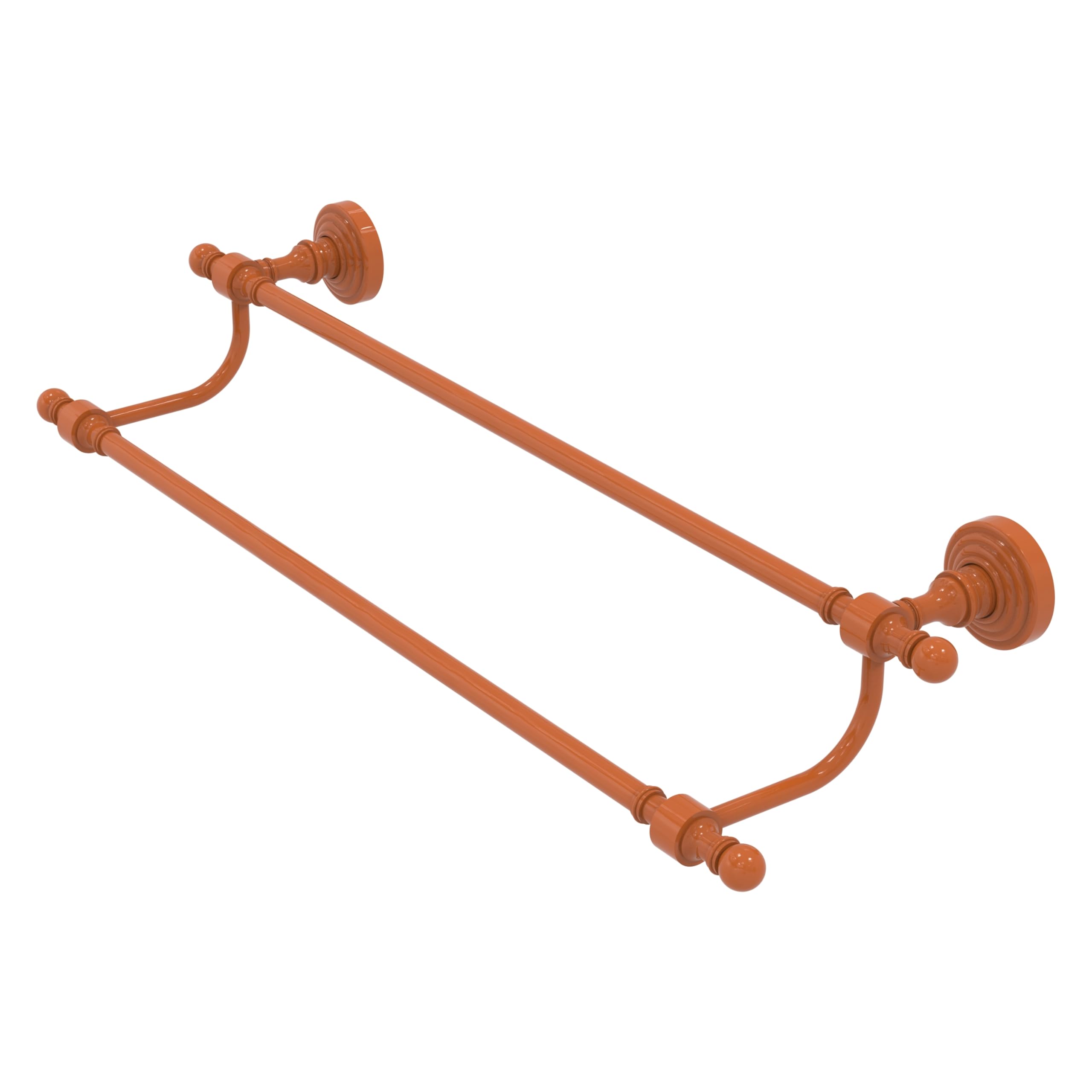 Allied Brass RW-72/24-ASP Retro Wave Collection 24 Inch Double Towel Bar, Autumn Sparkle